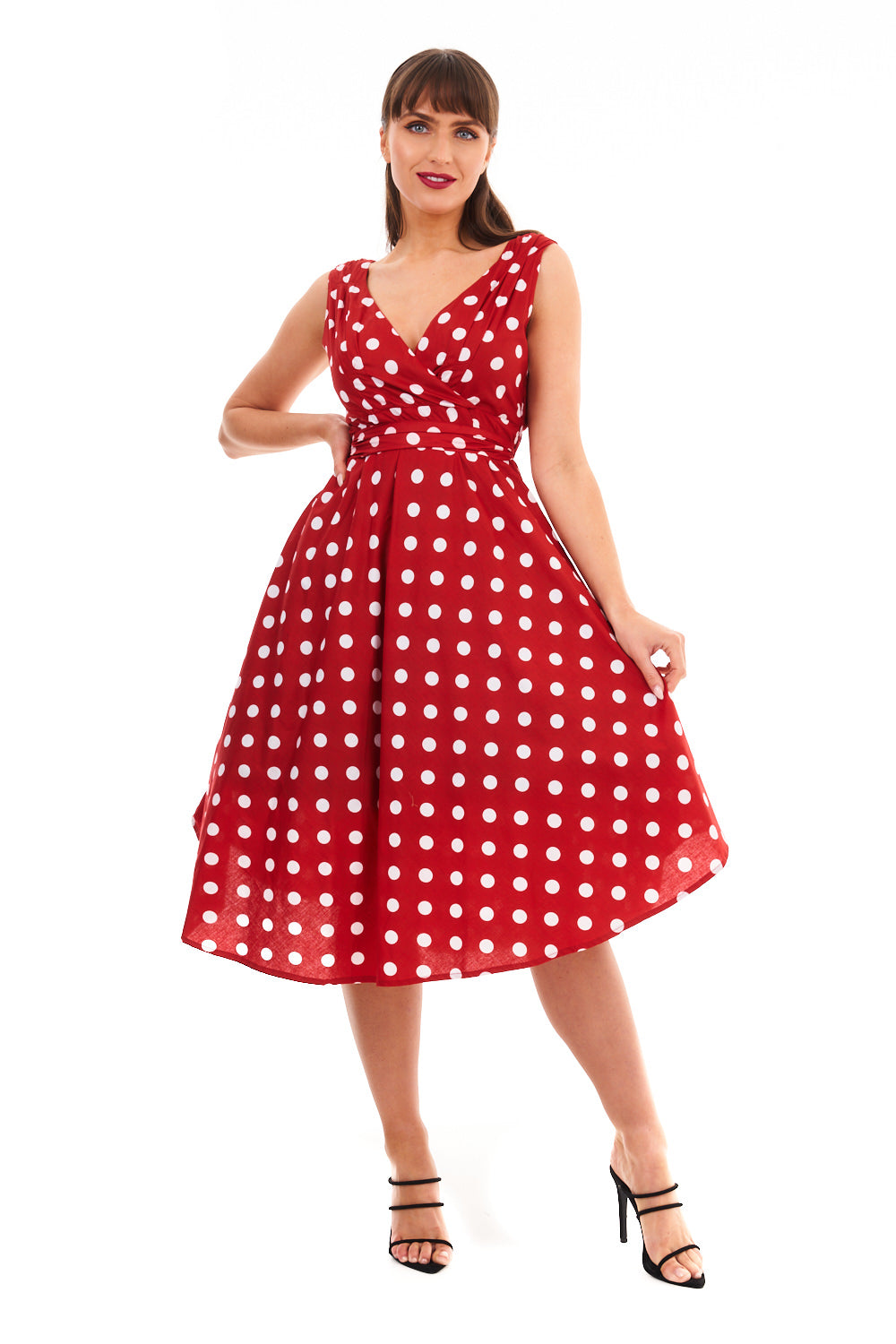 Polkadot swing jurken | Bestel bij Polkadot swing jurken | Bestel bij