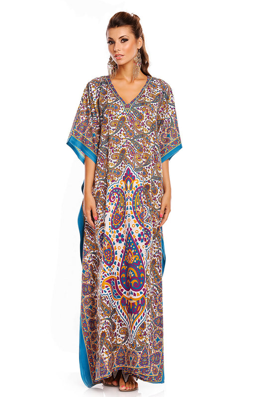 10 pcs of Full Length Maxi Kaftan Dresses -  10 Pcs in this package
